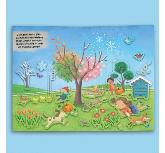 Book "Stickern ohne Ende - Die vier Jahreszeiten"