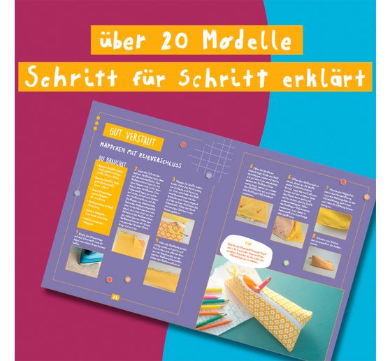 Boek "Kreativstart Kids N&auml;hen. Anleitungsbuch und Material"