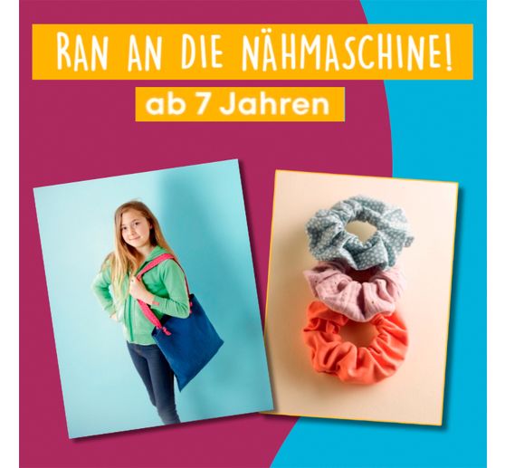 Boek "Kreativstart Kids N&auml;hen. Anleitungsbuch und Material"
