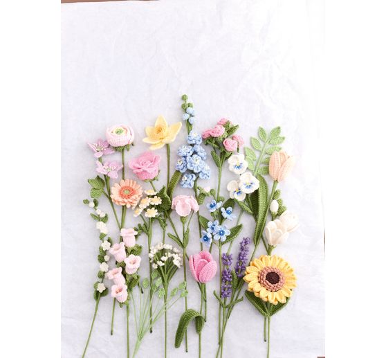 Boek "Romantische Blumen h&auml;keln"