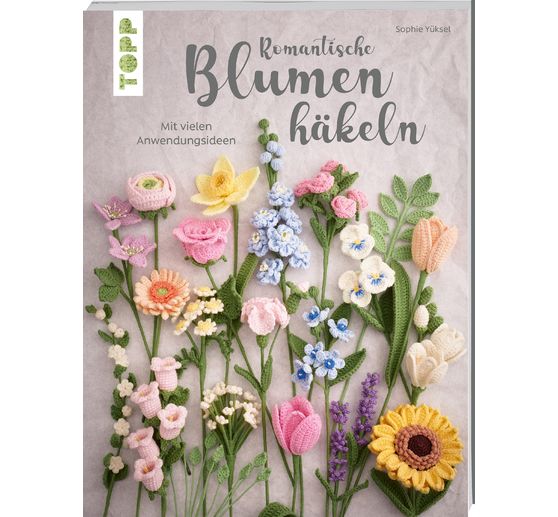 Boek "Romantische Blumen h&auml;keln"