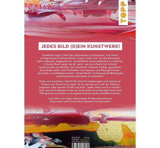 Boek "Abstrakte Acrylbilder - Schicht f&uuml;r Schicht"