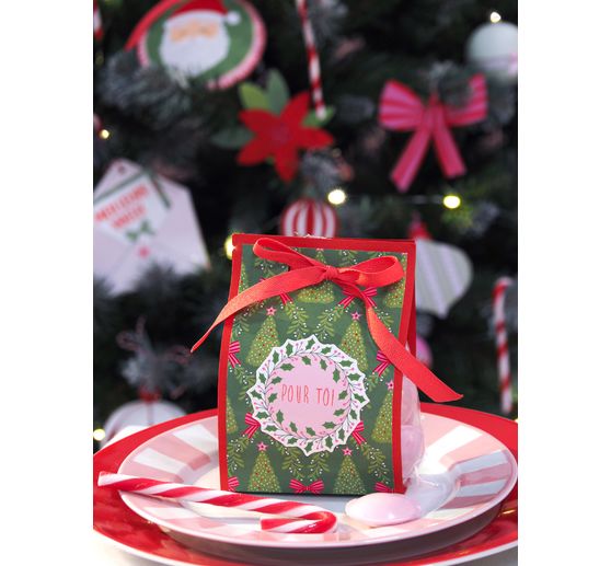 Paper set "Santa Baby"
