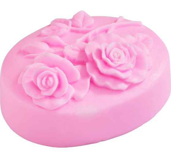 VBS Siliconen zeepgietvorm "Two Roses&rdquo;