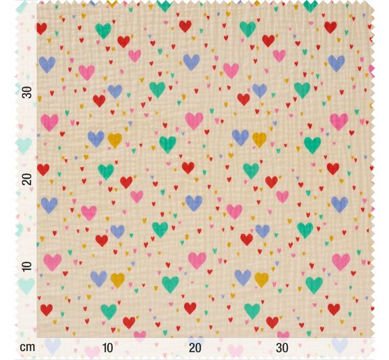 Muslin cotton fabric "Tiamo"