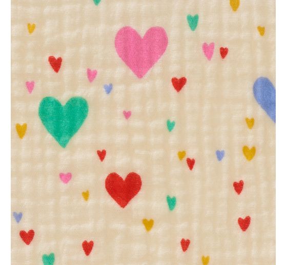 Muslin cotton fabric "Tiamo"