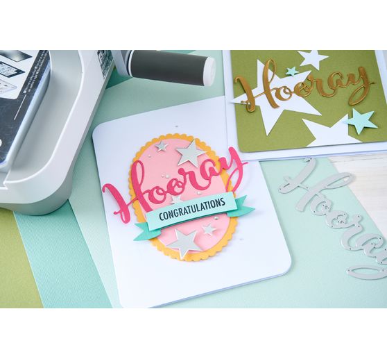 Sizzix Framelits Ponssjabloon "Stars"
