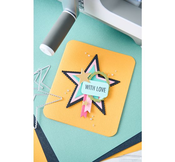 Sizzix Framelits Ponssjabloon "Stars"