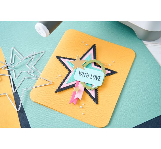 Sizzix Framelits Ponssjabloon "Banners, Tags & Labels"