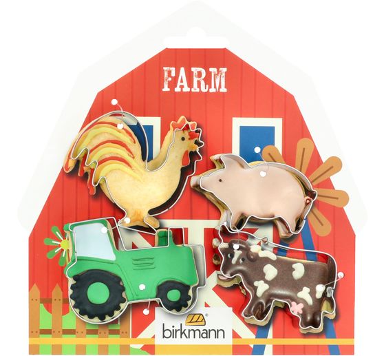 Uitsteekvormenset "Boerderij"