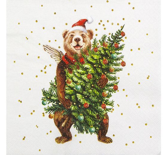 Napkin "Beary Christmas"