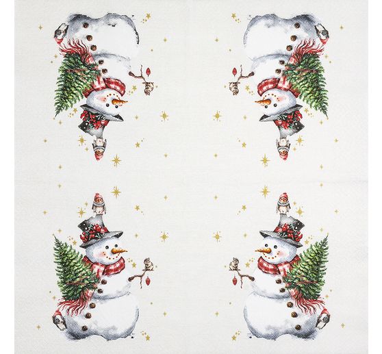 Servet "Cute Snowman"