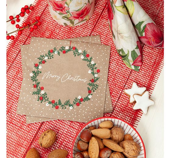 Napkin "A Christmas Wish"