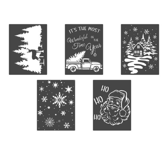 VBS Stencil set "Christmas Time"