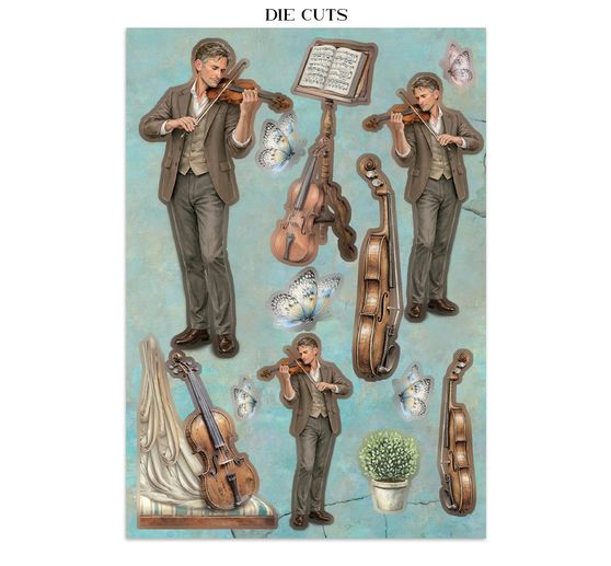 Stamperia A5 Junk Journal Focus Points "Symphony"