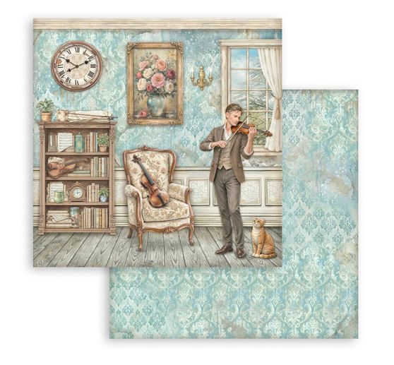 Stamperia Scrapbook blok "Symphony"