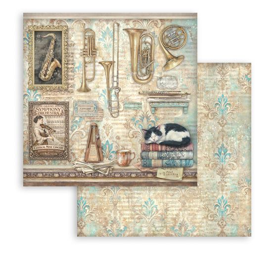 Stamperia Scrapbook blok "Symphony"