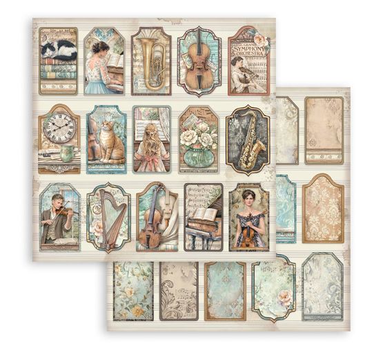 Stamperia Scrapbook blok "Symphony"