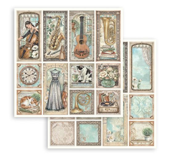 Stamperia Scrapbook blok "Symphony"