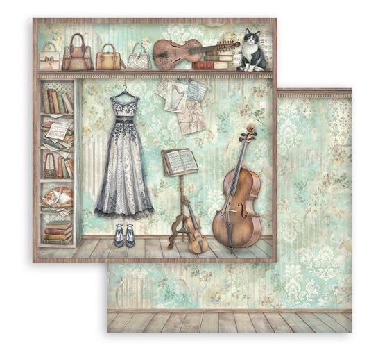 Stamperia Scrapbook blok "Symphony"