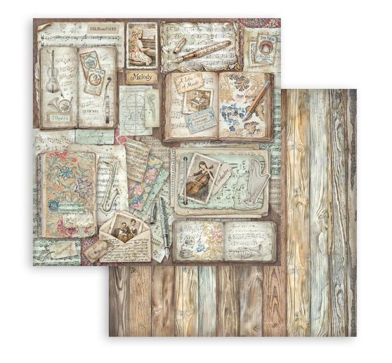 Stamperia Scrapbook blok "Symphony"