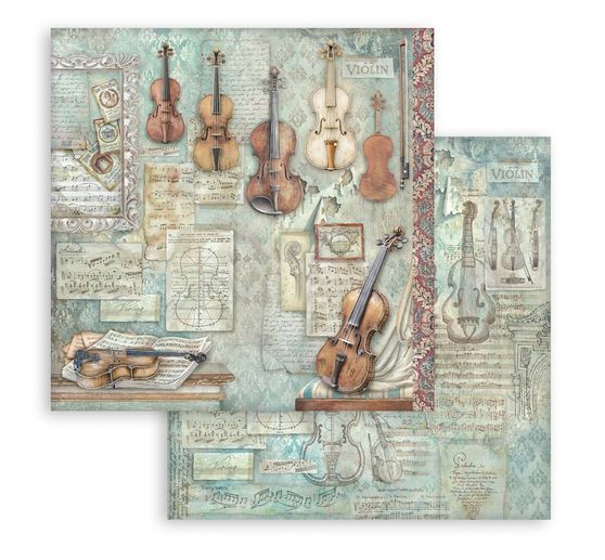 Stamperia Scrapbook blok "Symphony"