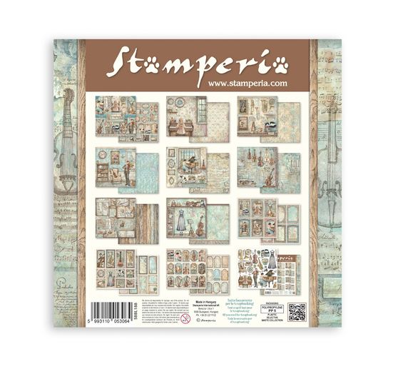 Stamperia Scrapbook blok "Symphony"