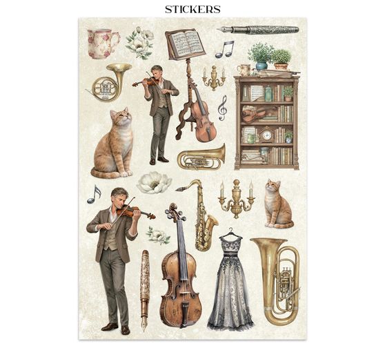 Stamperia Junk Journal Book "Symphony"