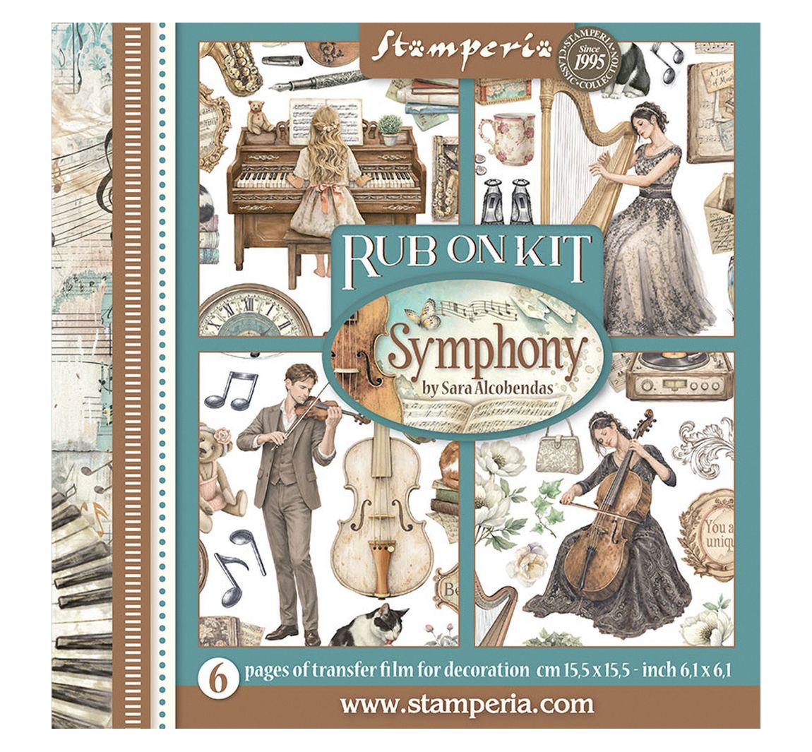 Stamperia Rub On assortiment "Symphony"