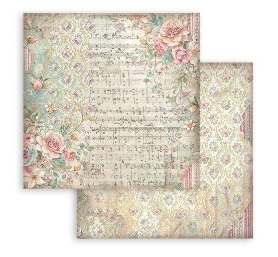 Stamperia Scrapbook blok "Symphony Backgrounds"