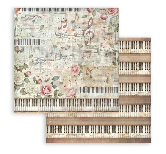 Stamperia Scrapbook blok "Symphony Backgrounds"