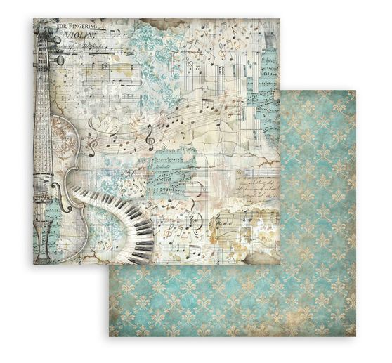 Stamperia Scrapbook blok "Symphony Backgrounds"