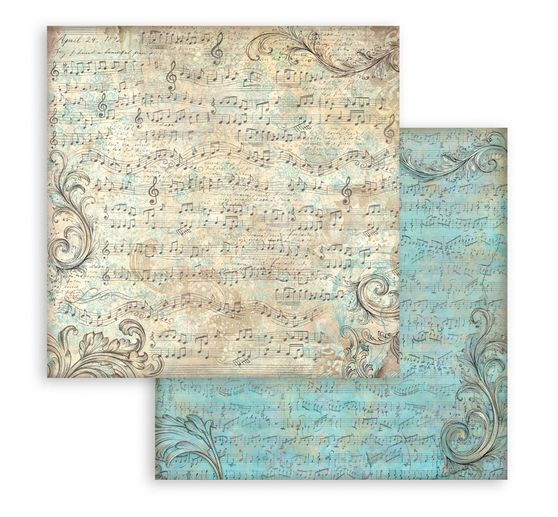 Stamperia Scrapbook blok "Symphony Backgrounds"