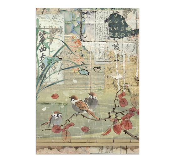 Stamperia A5 Junk Journal Focus Points "Oriental Garden"