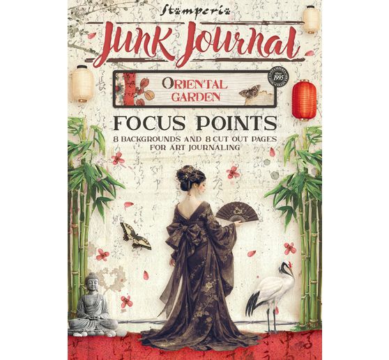 Stamperia A5 Junk Journal Focus Points "Oriental Garden"