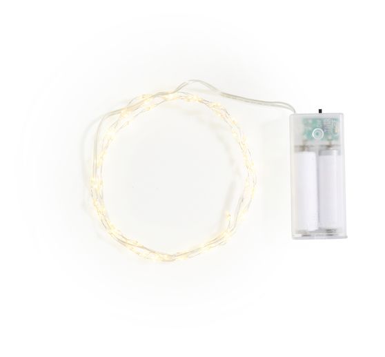 Micro-LED-lichtsnoer, met timer, 60 LED's