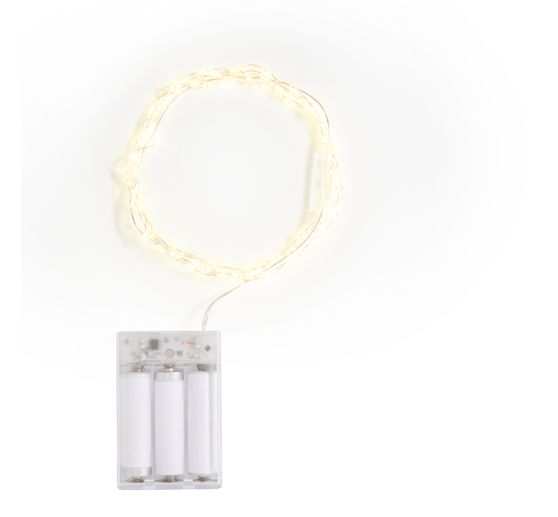 Micro-LED-lichtsnoer, met timer, 100 LED's
