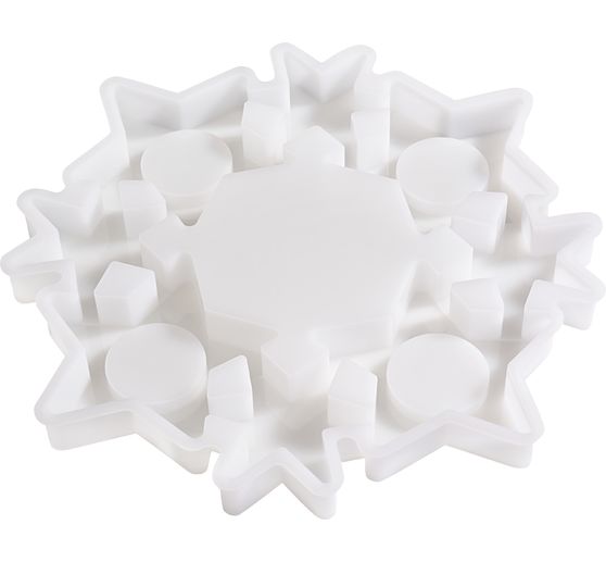 VBS Silicone casting mould "Advent Wreath for Tealights"