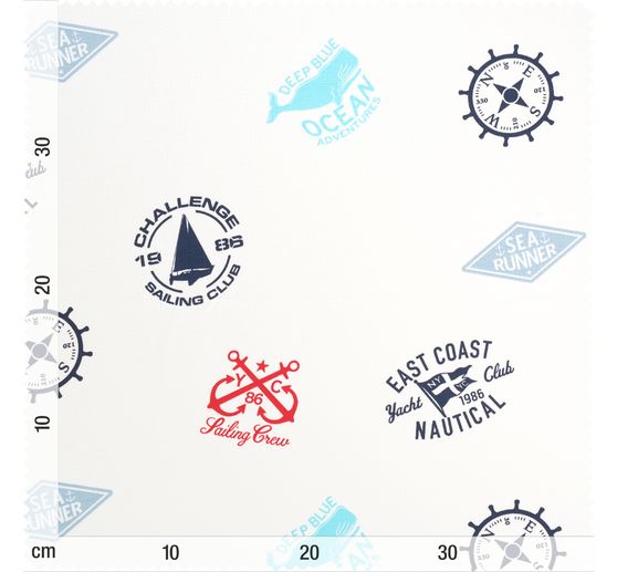 Sweat stof "Nautic"