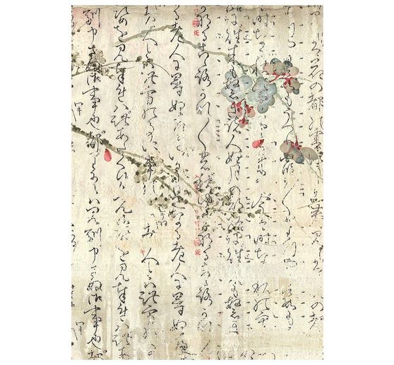 Stamperia Motief strozijde backgrounds "Oriental Garden", DIN A6, set van 8