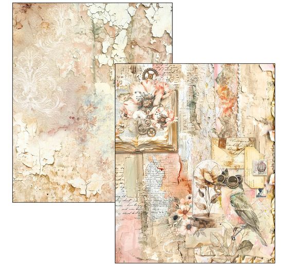 Ciao Bella Mixed Media Book "Lost in Time"