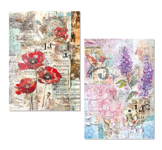 Ciao Bella Motief strozijde assortiment "The Sound of Spring", set van 8