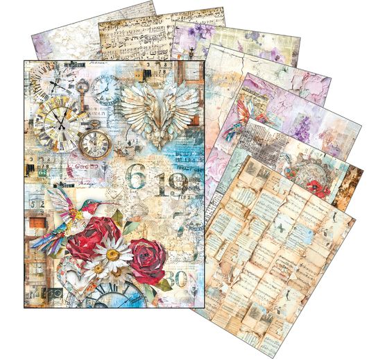 Ciao Bella Motief strozijde assortiment "The Sound of Spring", set van 8