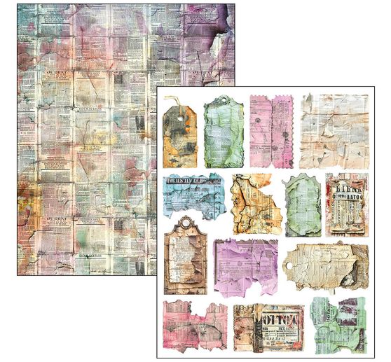 Ciao Bella Mixed Media Book "The Sound of Spring"
