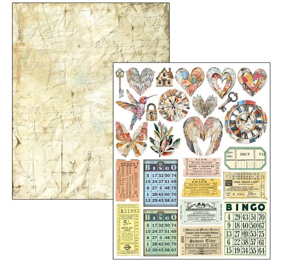 Ciao Bella Mixed Media Book "The Sound of Spring"