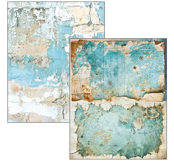 Ciao Bella Mixed Media Book "Edge of the Ocean"