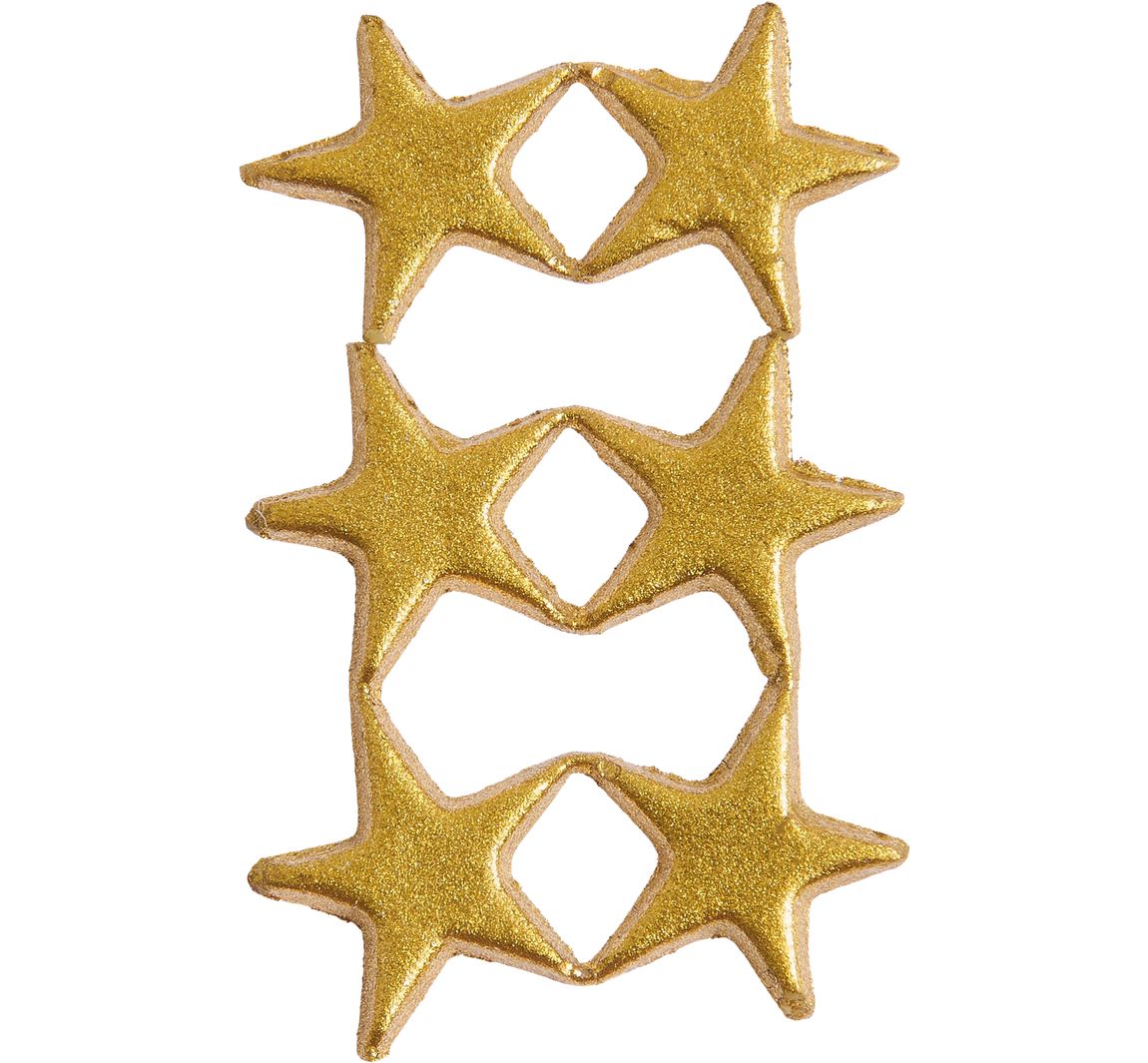 Wasmotief "Sterren", Goud
