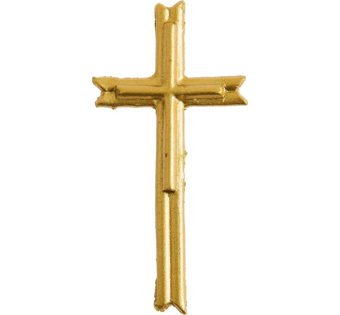 Wasmotief "Kruis", Goud