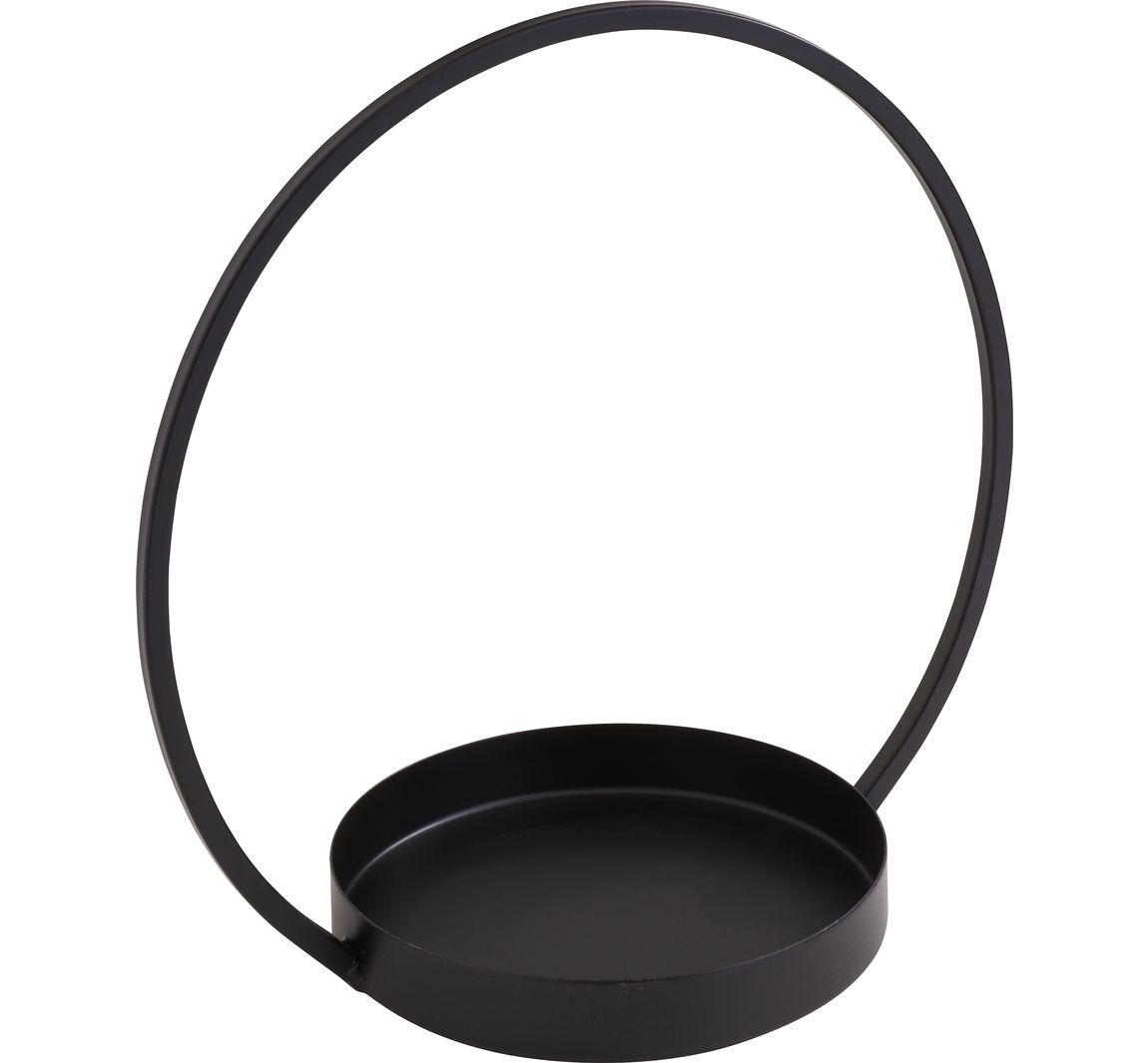 Metalen ring met schaaltje
