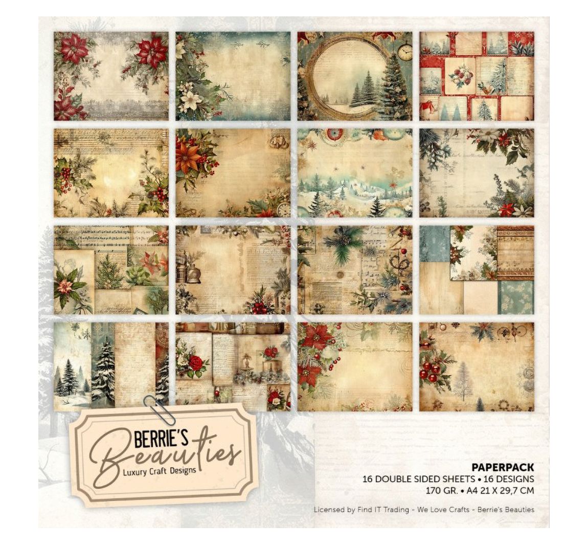 Papier set "Vintage Christmas"